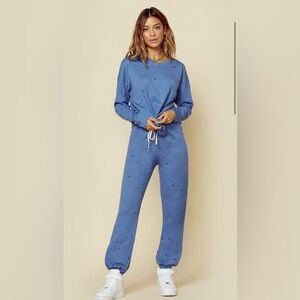 Sundry stars and hearts matching sweat suit, sz 0 XS, NWOT